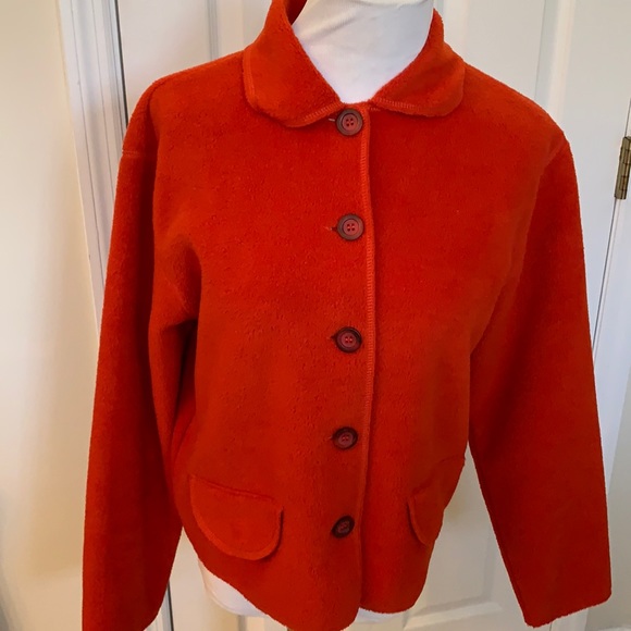 Palmetto’s Jacket button down Sz S orange/red color. - Picture 2 of 13